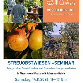 Streuobstwiesensemi Freilichtmuseum Roscheider Hof