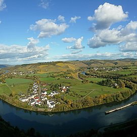 Saarschleife bei Filzen-Hamm