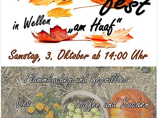 Erntedankfest Wellen