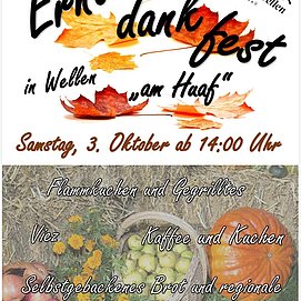 Erntedankfest Wellen