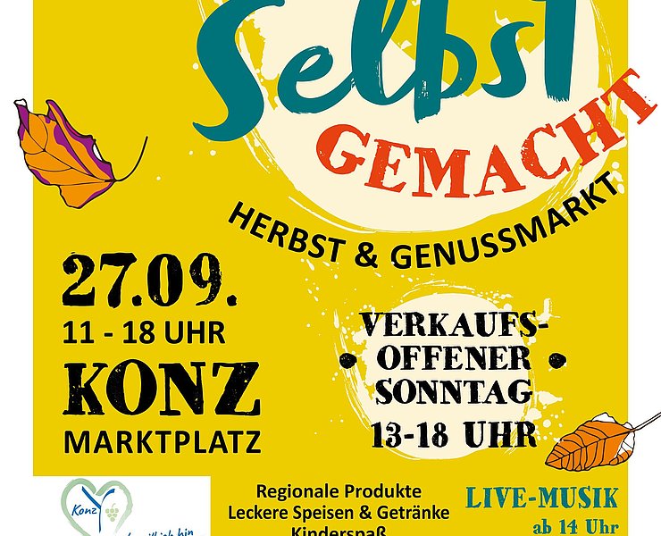 Selbst gemacht: Herbst- und Genussmarkt