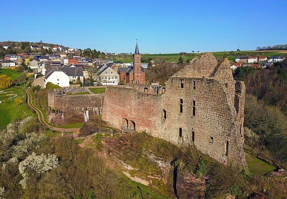 Burganlage Freudenburg (3)