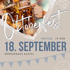 Oktoberfest 2026 Kastel-Staadt