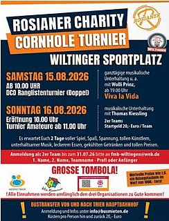 rosnieaner Chartiy Cornhole Turnier