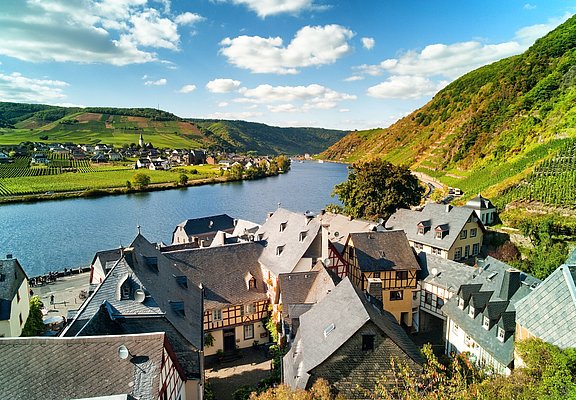 Blick auf Beilstein