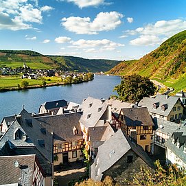 Blick auf Beilstein