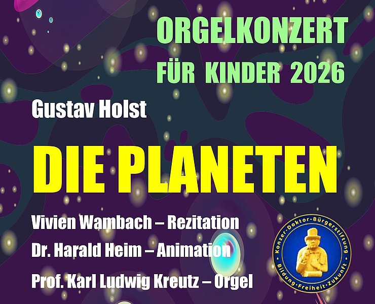 Orgelkonzert für Kinder 2026