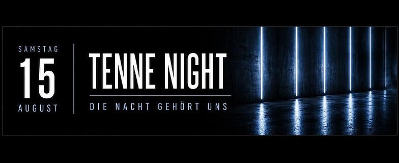 Tenne Night 15.08.2026 Tenne Night 15.08.2026