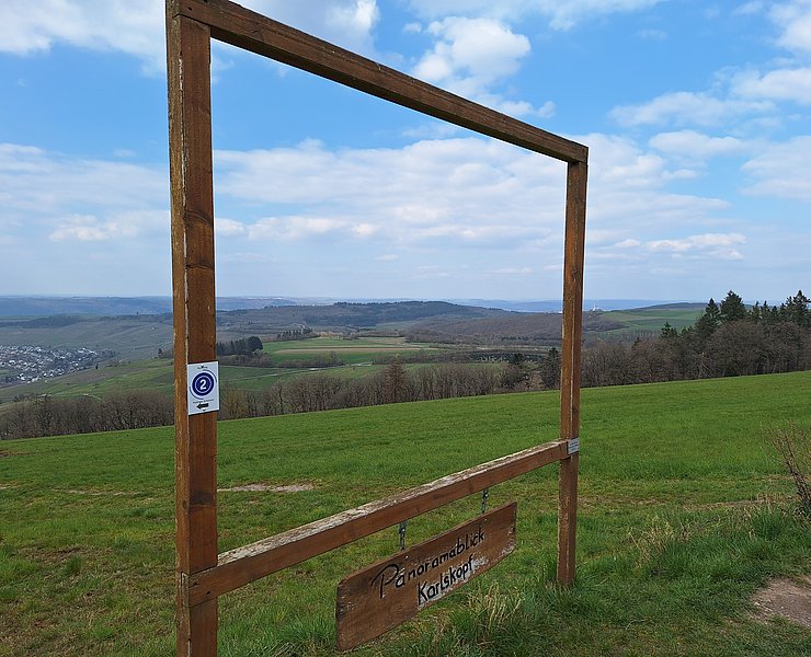 Panoramablick Karlskopf Pellingen
