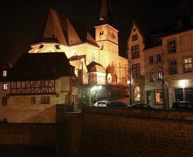 Saarburg bei Nacht (2)