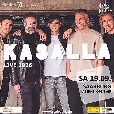 Foto: Plakat Kasalla Saarburg