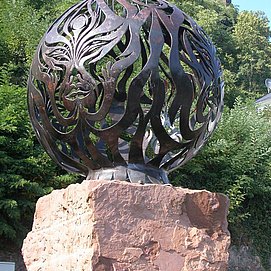 Die vier Elemente - Skulptur "Feuer"