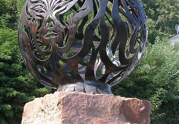Die vier Elemente - Skulptur "Feuer"