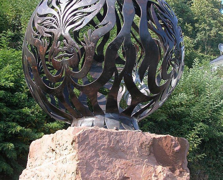 Die vier Elemente - Skulptur "Feuer"