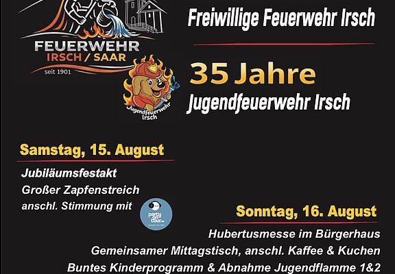125 Jahre Feuerwehr Irsch