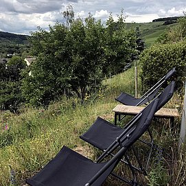Terrasse mit Aussicht
