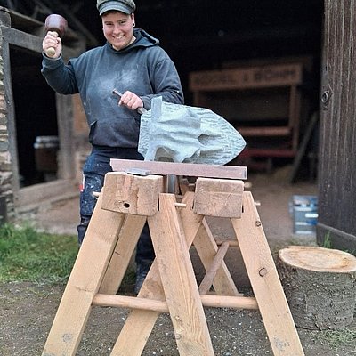 Foto: Handwerkertag im Freilichtmuseum Roscheider Hof