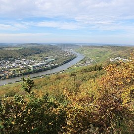 Panorama vom Aussichtspunkt Maria Zill