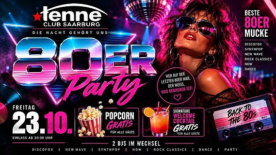 80s Rosenball am 23.10.2026 80s Rosenball am 23.10.2026