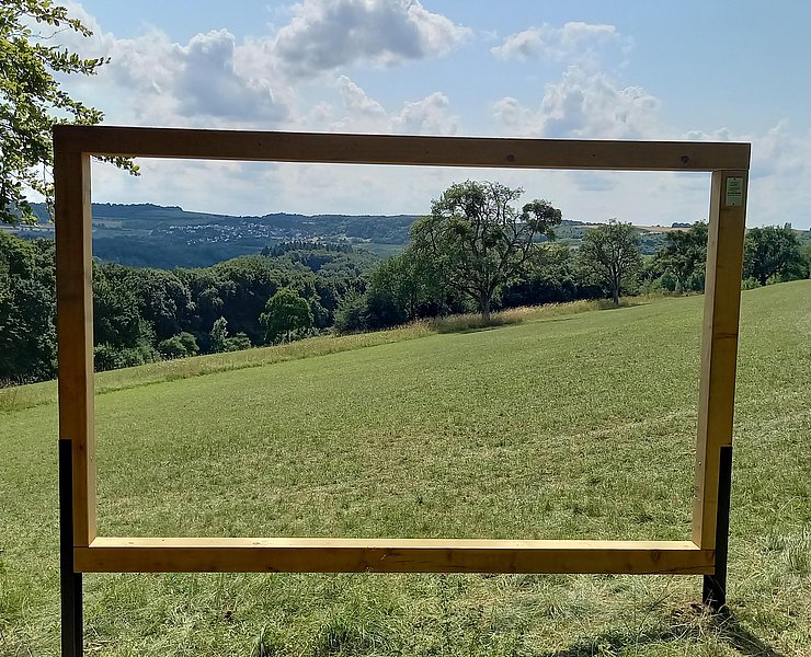 Aussichtspunkt Fenster in die Ferne
