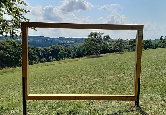 Aussichtspunkt Fenster in die Ferne