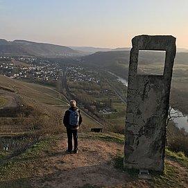 Blick vom Galgenberg auf Wiltingen