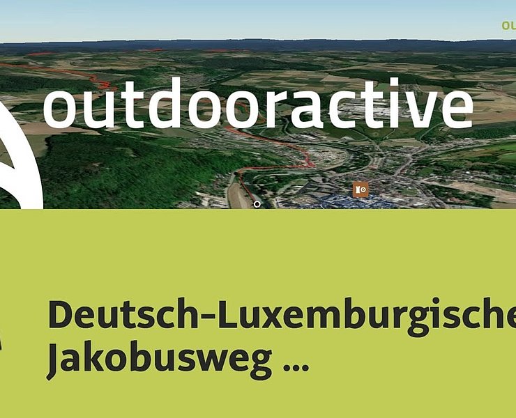 Pilgerweg in der Eifel: Deutsch-Luxemburgischer Jakobusweg Echternach - Perl