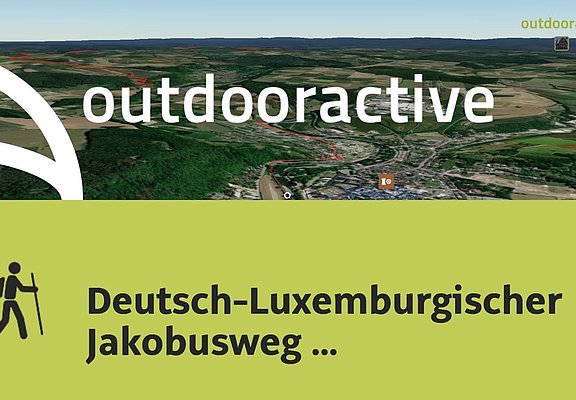 Pilgerweg in der Eifel: Deutsch-Luxemburgischer Jakobusweg Echternach - Perl