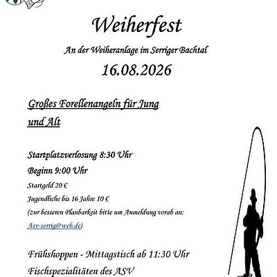 Foto: Weiherfest 2026 ASV Serrig