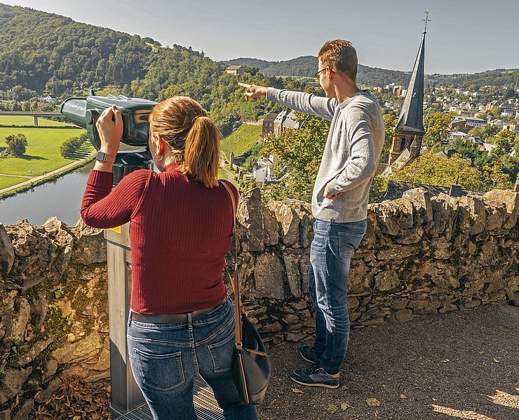Blick von der Saarburg