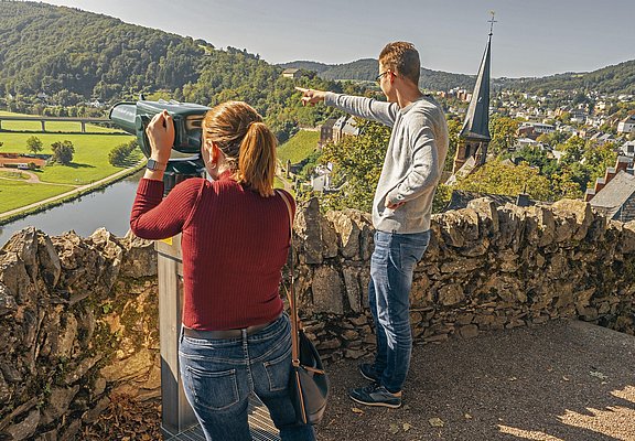 Blick von der Saarburg