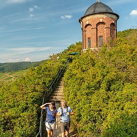 Weg zum Collis-Turm