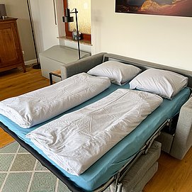 Bequeme Schlafcouch