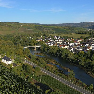 Foto: Blick auf Kanzem
