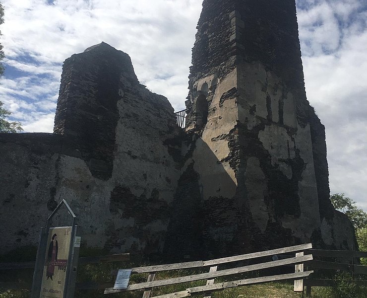 Klosterruine Wolf am Moselsteig Seitensprung Kluckertspfad