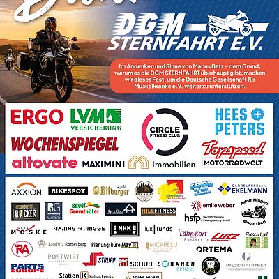 Foto: Sponsoren DGM Sternfahrt