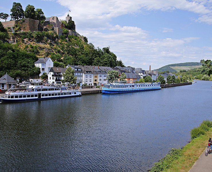 Schifffahrt auf der Saar