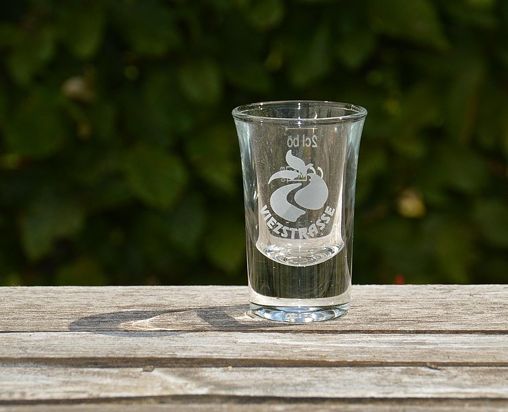 Schnapsglas Viezstraße