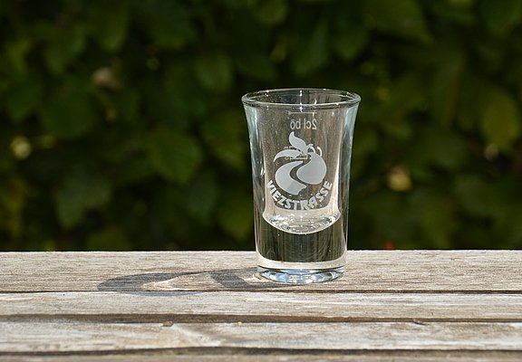 Schnapsglas Viezstraße