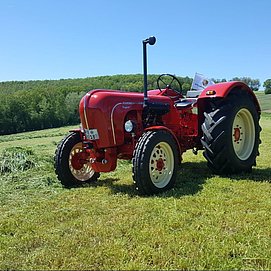 Oldtimer-Traktor