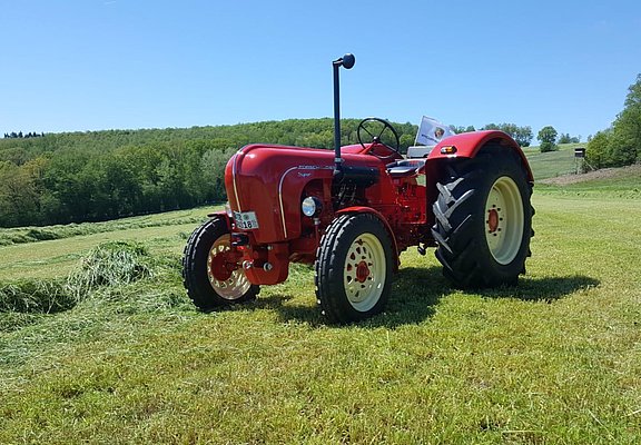 Oldtimer-Traktor