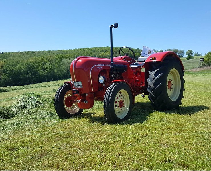 Oldtimer-Traktor