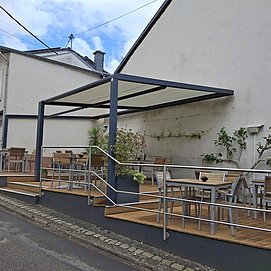 Terrasse Linden's Pension-Restaurant (6)