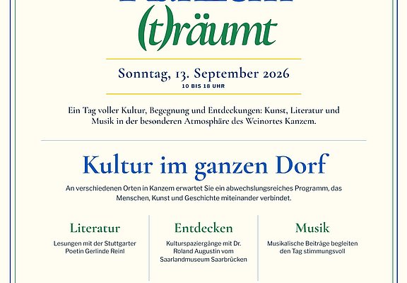 Flyer Kanzem (t)räumt