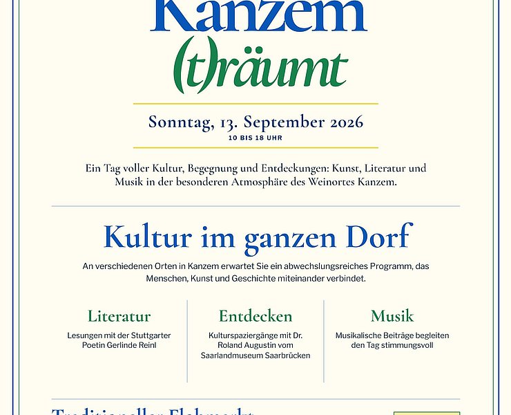 Flyer Kanzem (t)räumt