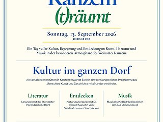 Flyer Kanzem (t)räumt