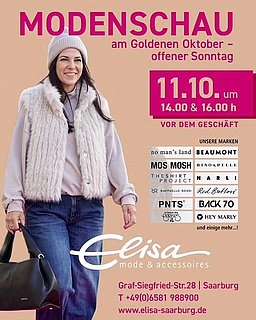 Modenschau bei Elisa Modenschau bei Elisa