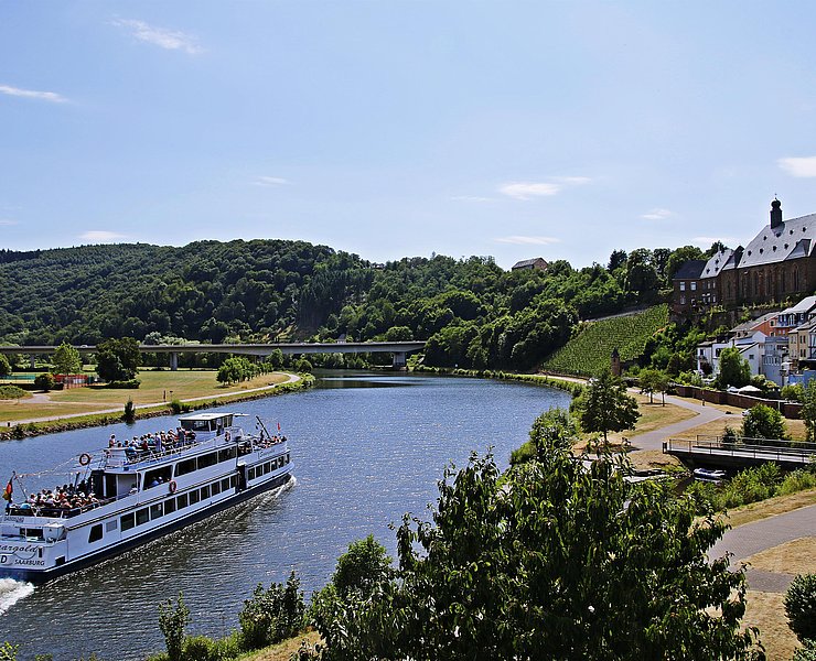 Schifffahrt auf der Saar