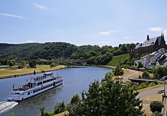 Schifffahrt auf der Saar