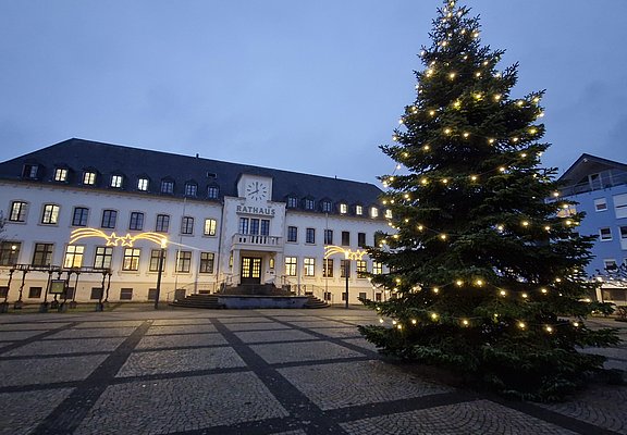 Weihnachtlicher Marktplatz Konz (2)